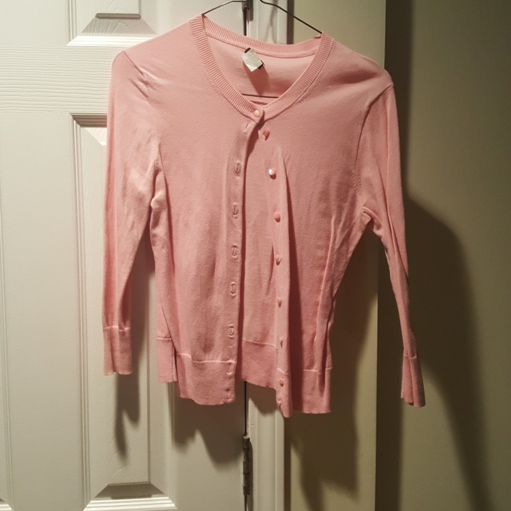 Light pink cardigan